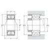 Ntn NTN 3208C3, Double Row Angular Contact Bearing  40 Mm Id X 80 Mm Od X 302 Mm W Open 3208C3